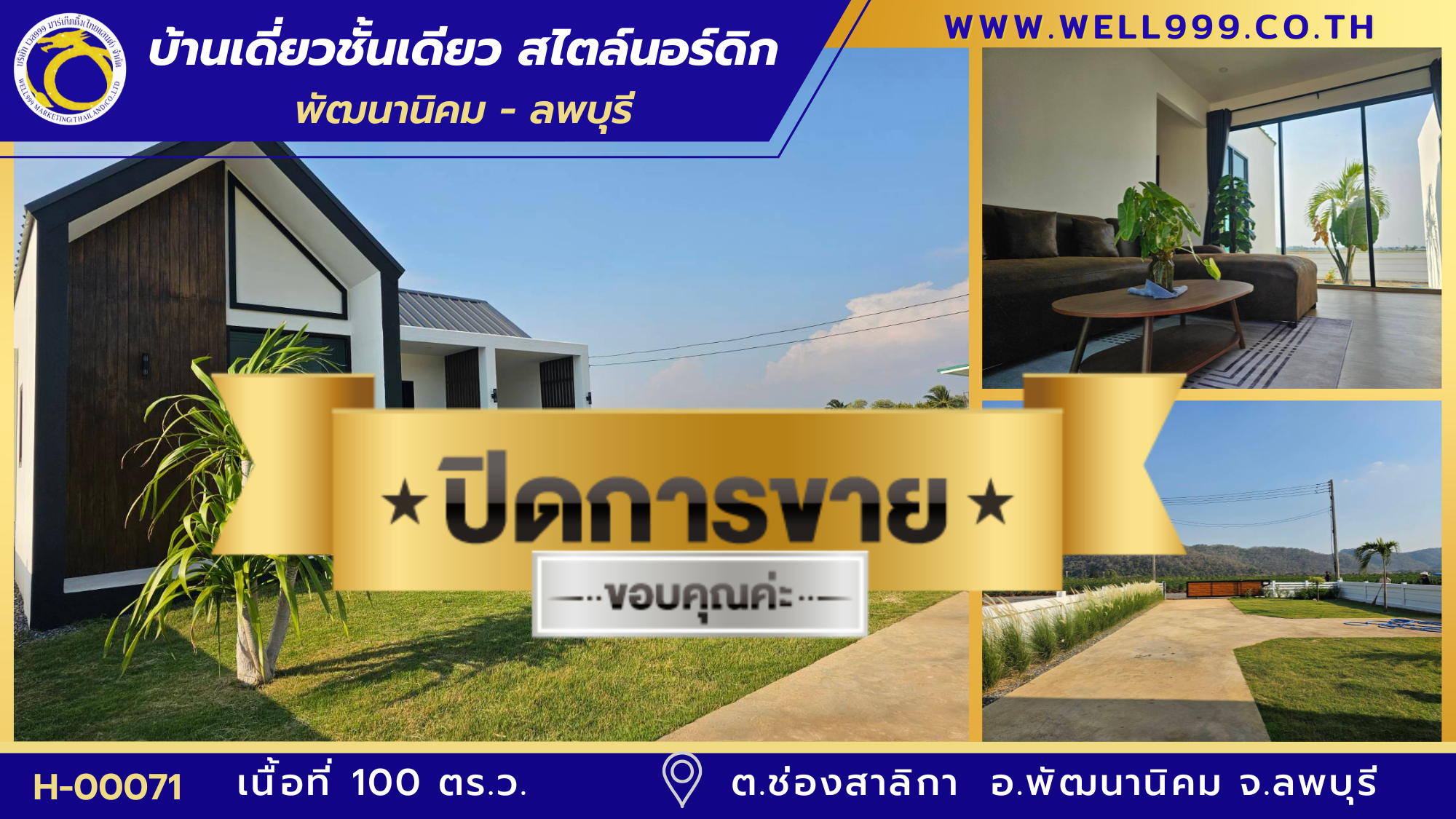 บ้าน จัดสร้างใหม่ ทรงนอร์ดิก วิวภูเขา